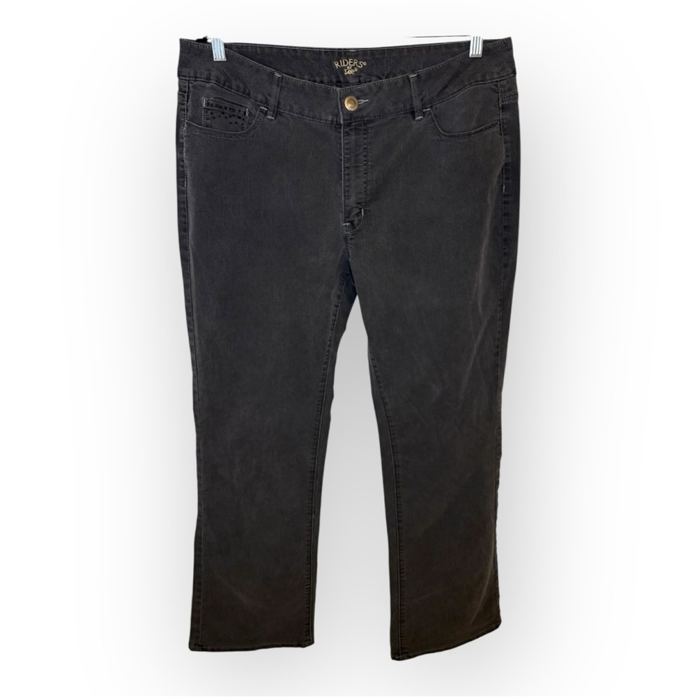 Riders by Lee Black Straight Leg Jeans | 18M Embellished Western Bootcut